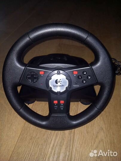 Руль с педалями Logitech Formula Vibration
