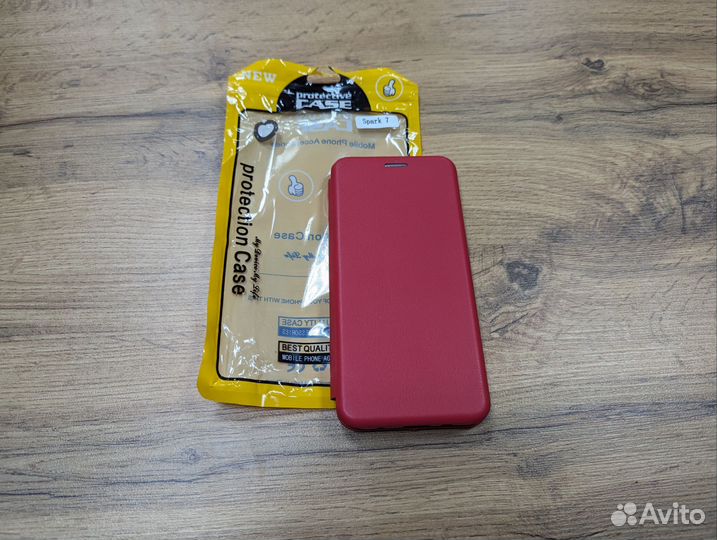 NEW Чехол книжка для Tecno Spark 7