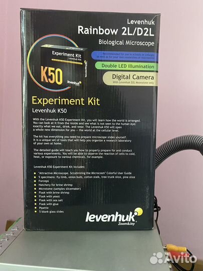 Микроскоп Levenhuk Rainbow