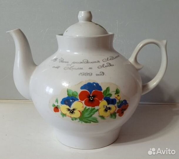 Чайник заварочный керамический на 3 литра