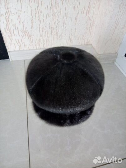 Меховая мужская кепка