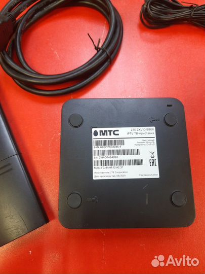 Тв приставка МТС Android тв бокс ZTE ZXV10 iptv