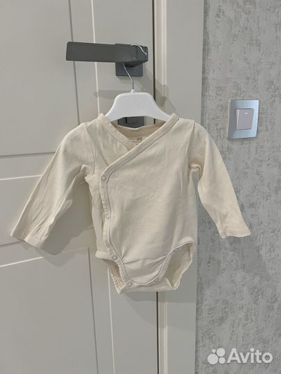 Боди с длинным рукавом H&M