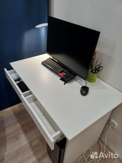 Компьютерный стол белый бу
