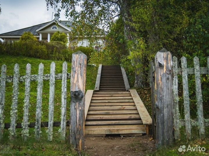 Экскурсия — Псков — Пушкинские горы и цепные мосты