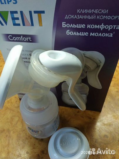 Молокоотсос philips avent comfort