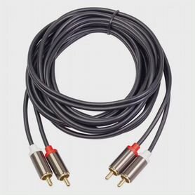 Кабель 2RCA на 2 RCA межблочный 1 м