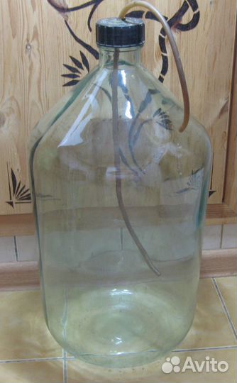 Банка - бутыль стеклянная