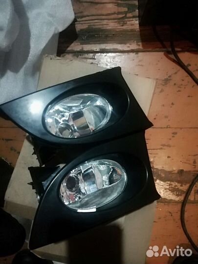 Противотуманные фары honda fit gd1