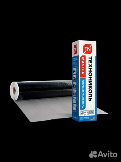 Рулонная гидроизоляция пола Технониколь