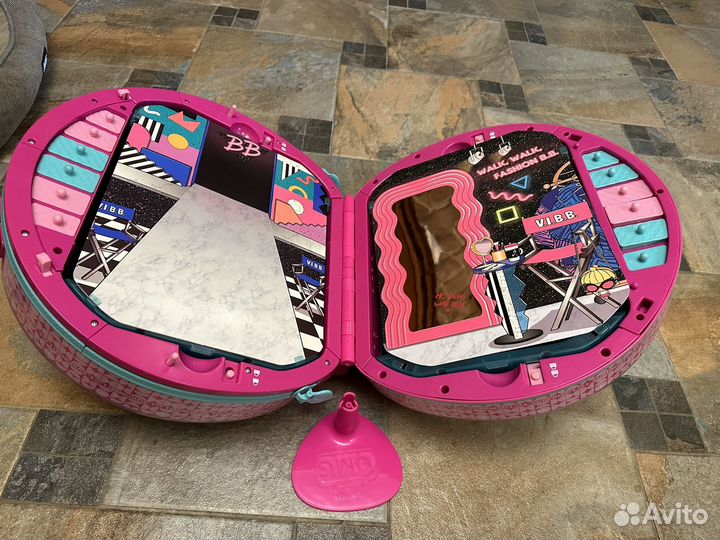 Дорожный чемодан шкаф на колесах LOL OMG лол