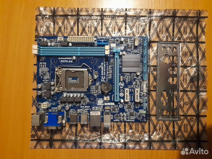 Материнская плата LGA1155 Gigabyte GA-B75M-D2V