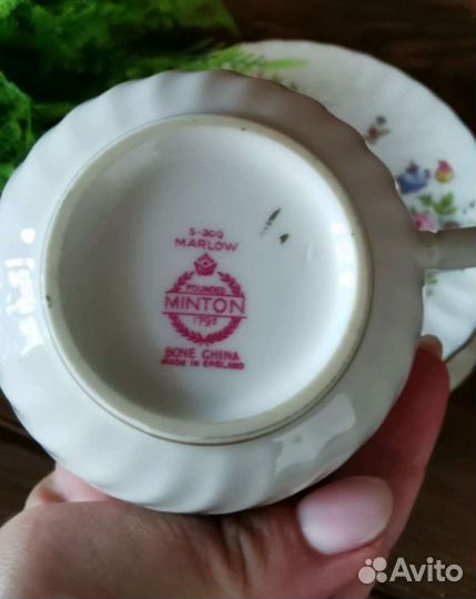 Чайная тройка Minton, Англия