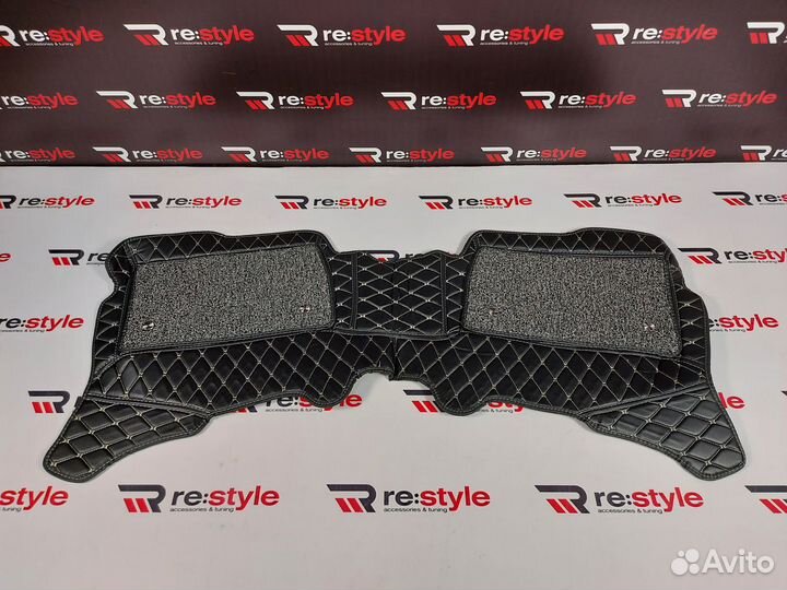 Ковры салона 3D Nissan Leaf 14-17г