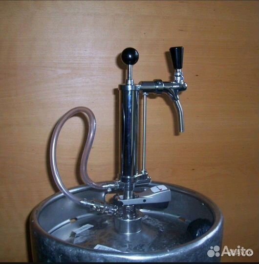 Кран для розлива из кеги