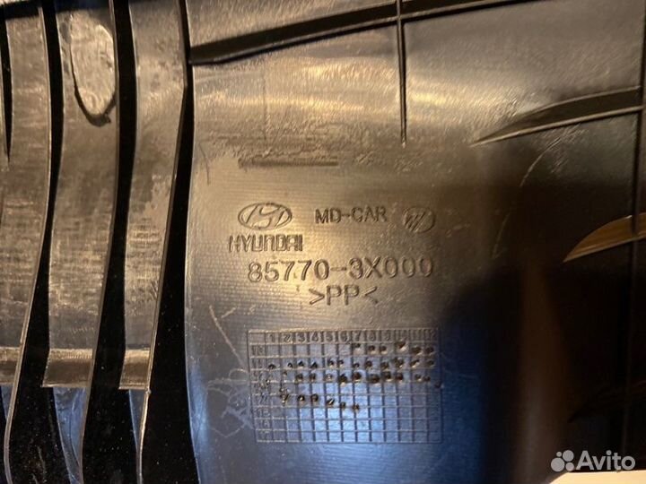 Обшивка багажника Hyundai Elantra MD 2011-2016