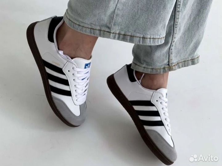 Adidas Samba OG white (новые, женские)