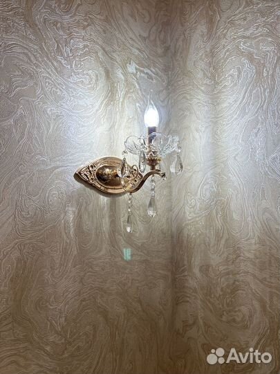 Два хрустальные бра Евросвет