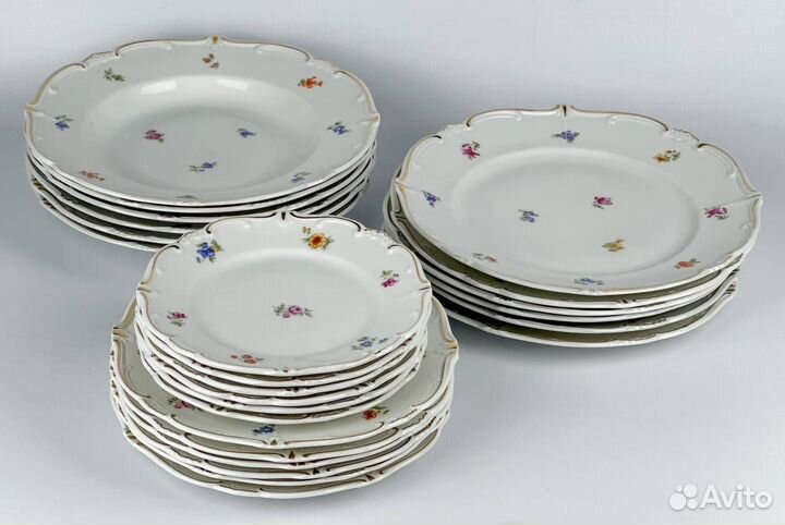 Тарелки Weimar Katherina фарфор Германия 1924-1945