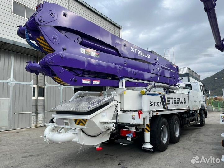 Автобетононасос STEELUS SPT38Z4, 2023