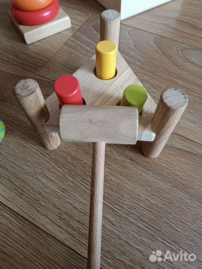 Развивающие деревянные игрушки