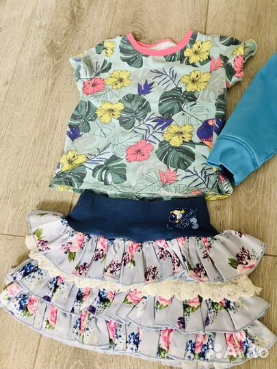 Фирменные вещи пакетом на рост 104