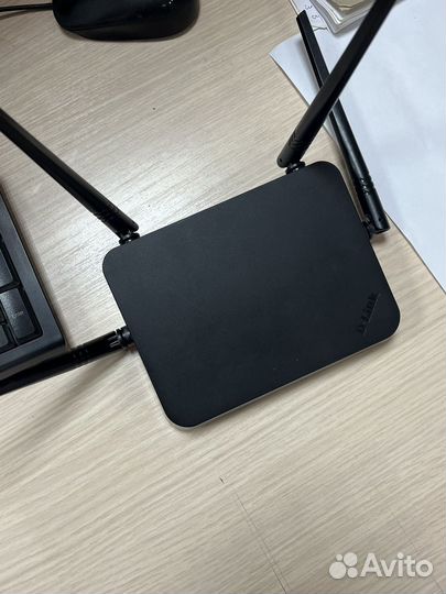 WI-FI Роутер, D-Link DIR-842/R4, чёрный