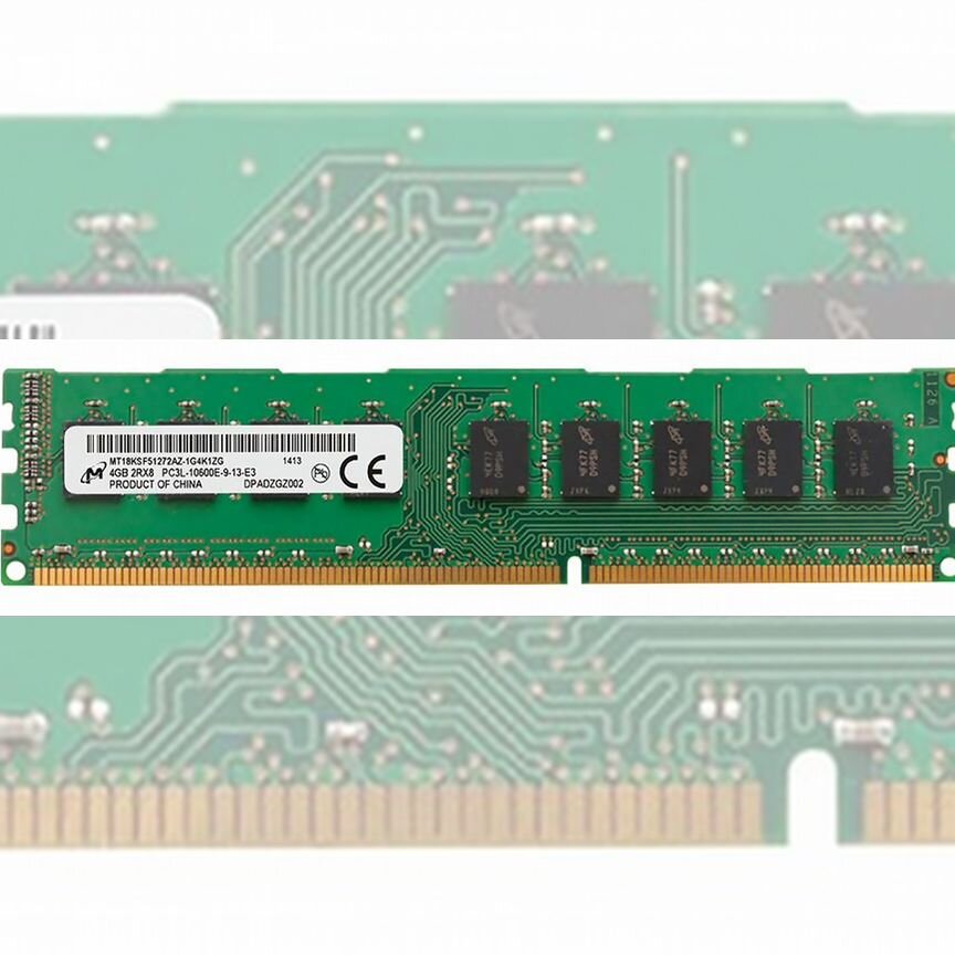 [MT18KSF51272AZ-1G4K1ZG] Оперативная Память Micron Mt18ksf51272az-1g4k1zg