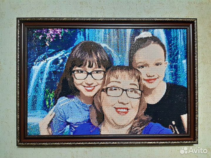 Алмазная мозаика - картина по фото