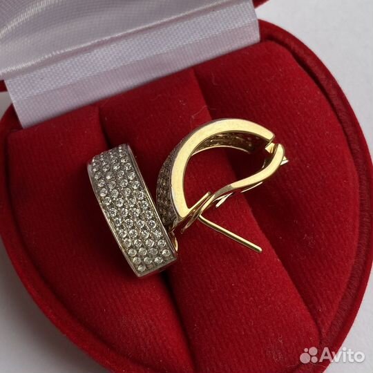 Золотые серьги