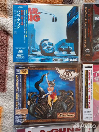 Helloween aerosmith la guns mr.big crue 8japancd