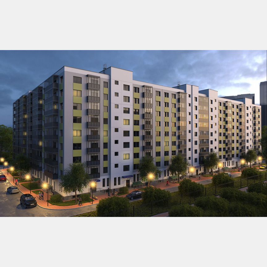 1-к. квартира, 33,5 м², 11/11 эт.