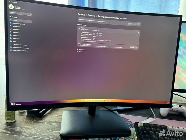 Монитор Acer nitro 27 2к 144гц