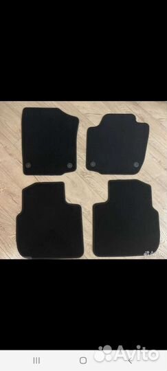 Коврики для skoda rapid оригинал