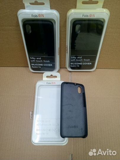 Бампер чехол на xiaomi Redmi 7A пакетом
