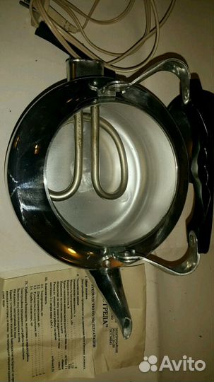 Электрочайник полированый