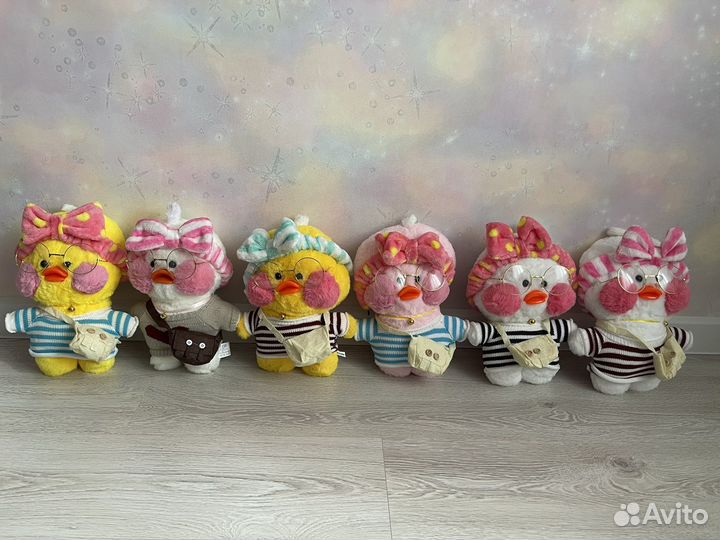 Уточка lalafanfan мягкая