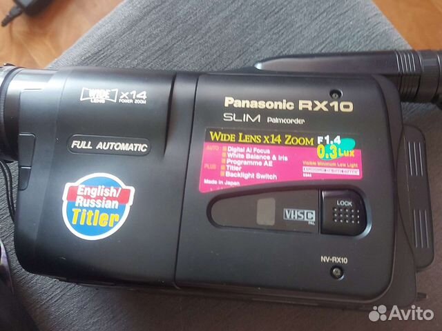 Видеокамера panasonic nv-rx10