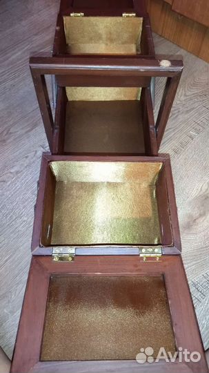 Шкатулка для украшений вместительная