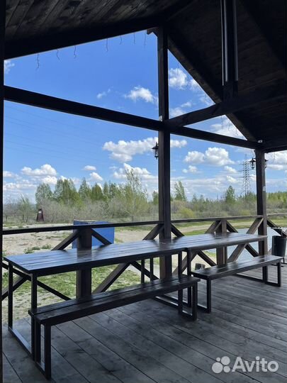 Аренда теплых и летних беседок от 6 до 35 чел