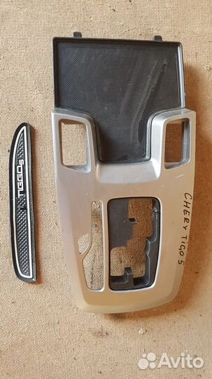 Накладка селектора выбора передач cherry tiggo 5