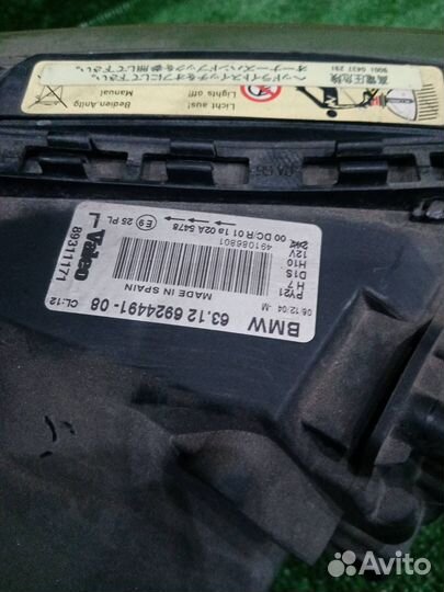 Фара передняя левая Bmw 1 E87 N45B16A (1.6)