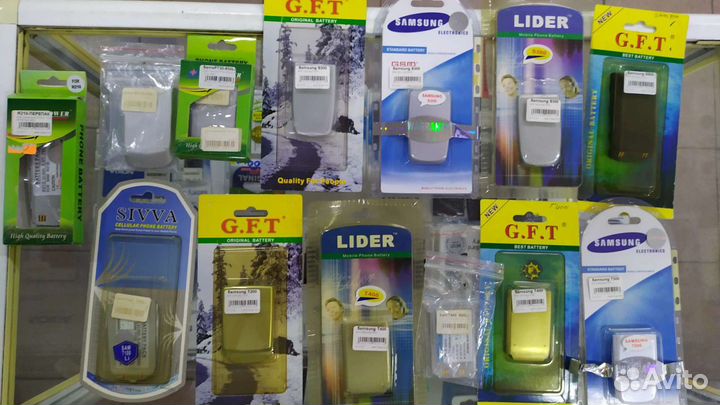 Аккумуляторы для старых сотовых Samsung (часть 2)