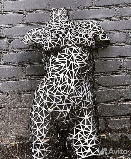 Бюст из металла лофт