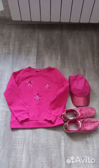 Летние вещи пакетом на девочку 134-140