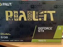 Видеокарта GTX 1660 TI Palit 6gb