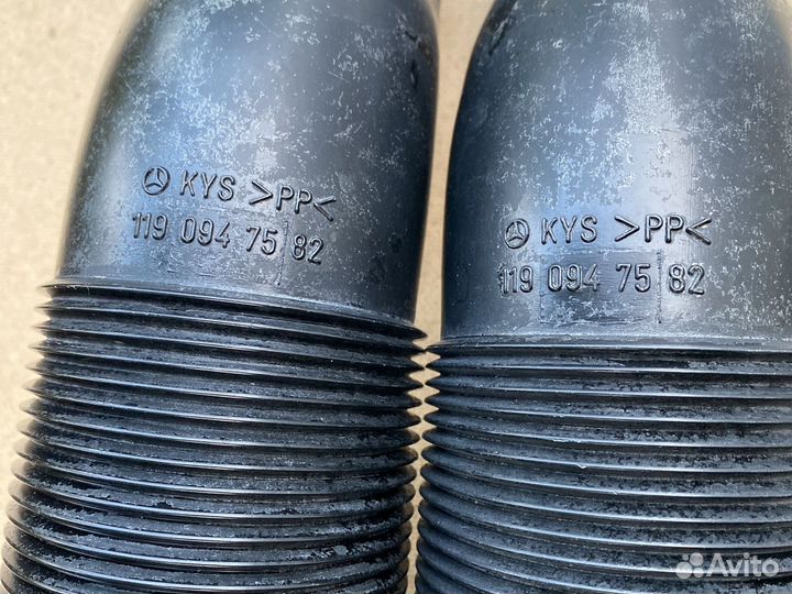 Патрубки воздушного фильтра Mercedes m119