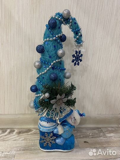 Продам декоративную елочку ручной работы
