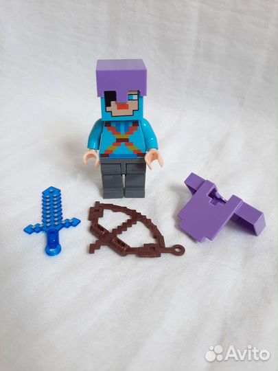 Lego человечки майнкрафт