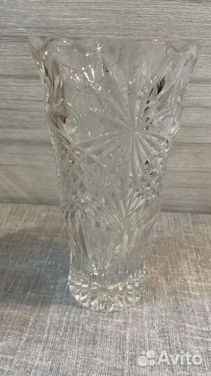 Ваза хрустальная СССР